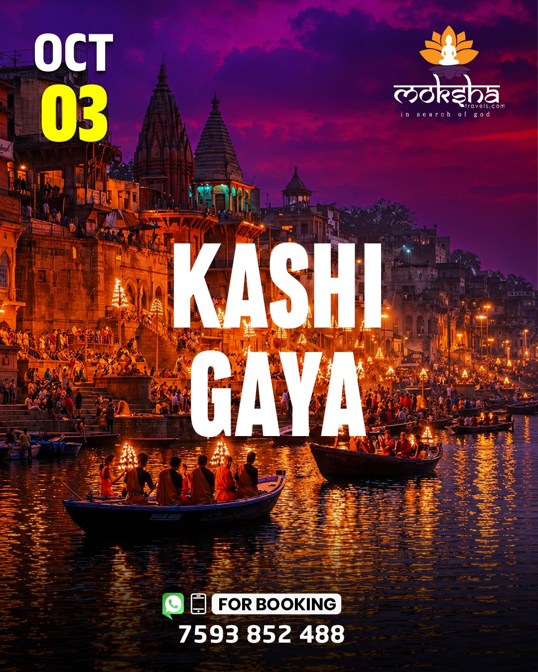 KASHI GAYA Oct 12
